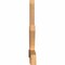 Ekena Millwork Alberta Smooth Timber Gable Bracket, Western Red Cedar, 84"W x 45"H x 3 1/2"D x 5 1/2"F, 13/12 Pitch GBW084X45X0406ALB00SWR - alternate 3